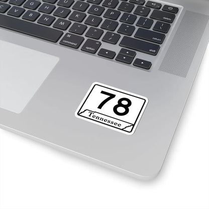 Tennessee 78 (Tennessee) (Road Sign) STICKER Vinyl Kiss-Cut Decal - The Sticker Space