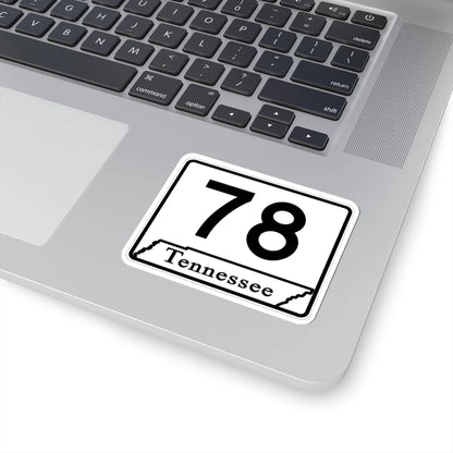 Tennessee 78 (Tennessee) (Road Sign) STICKER Vinyl Kiss-Cut Decal - The Sticker Space