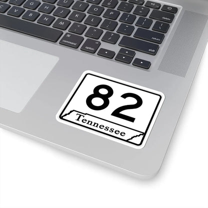 Tennessee 82 (Tennessee) (Road Sign) STICKER Vinyl Kiss-Cut Decal - The Sticker Space