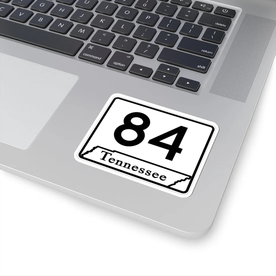 Tennessee 84 (Tennessee) (Road Sign) STICKER Vinyl Kiss-Cut Decal - The Sticker Space