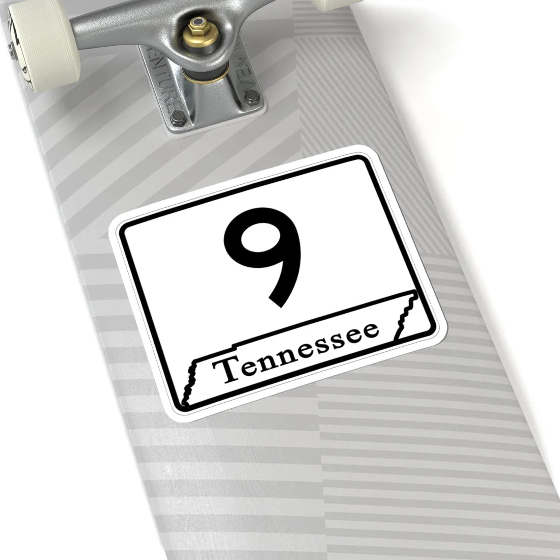 Tennessee 9 (Tennessee) (Road Sign) STICKER Vinyl Kiss-Cut Decal - The Sticker Space
