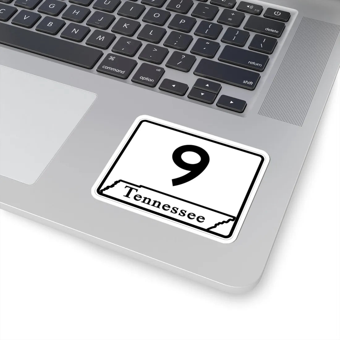 Tennessee 9 (Tennessee) (Road Sign) STICKER Vinyl Kiss-Cut Decal - The Sticker Space