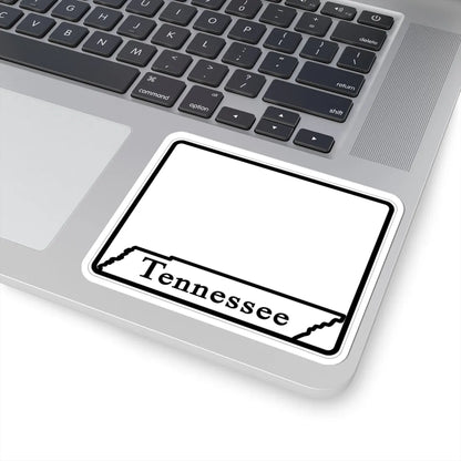 Tennessee blank (Tennessee) (Road Sign) STICKER Vinyl Kiss-Cut Decal - The Sticker Space