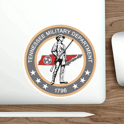 Tennessee Military Department Seal STICKER Vinyl Die-Cut Decal - The Sticker Space
