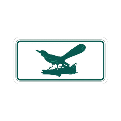 Tennessee Scenic Parkway Small (Tennessee) (Road Sign) STICKER Vinyl Kiss-Cut Decal 4 Inch White - The Sticker Space