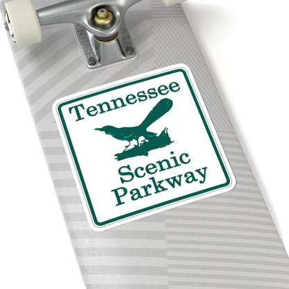 Tennessee Scenic Parkway (Tennessee) (Road Sign) STICKER Vinyl Kiss-Cut Decal - The Sticker Space