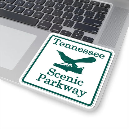 Tennessee Scenic Parkway (Tennessee) (Road Sign) STICKER Vinyl Kiss-Cut Decal - The Sticker Space
