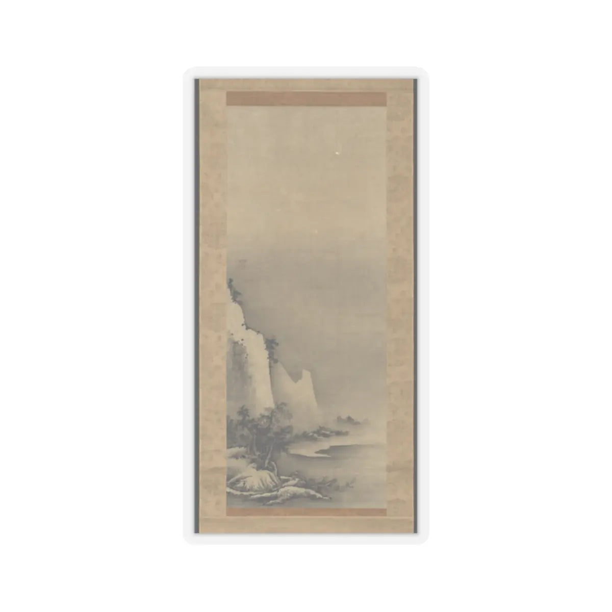 Tenshō Shūbun - Landscapes of Autumn and Winter - 17th century v3 - STICKER Vinyl Kiss-Cut Decal