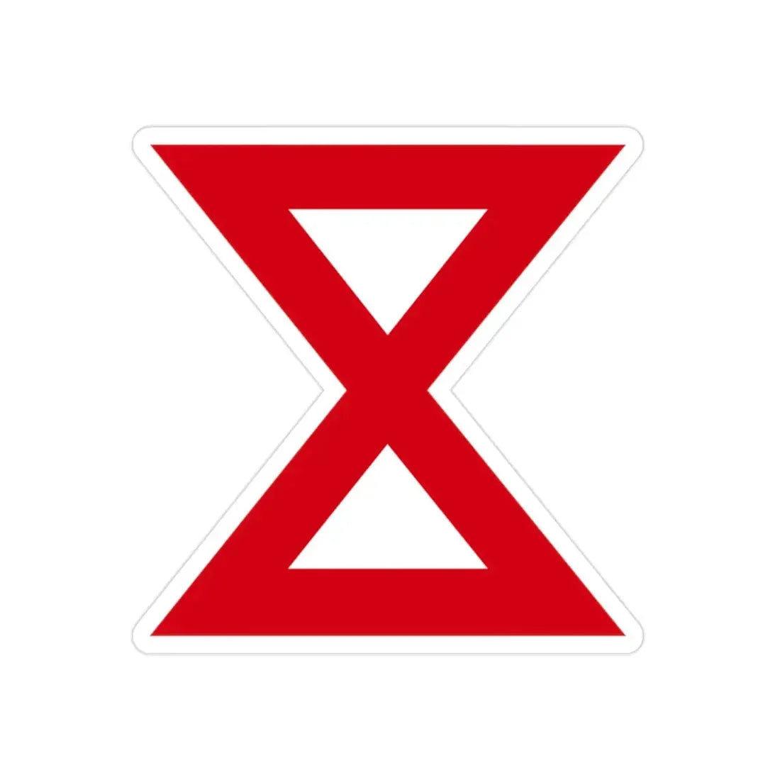 Tenth United States (U.S. Army) REVERSE PRINT Transparent Die-Cut STICKER 2 Inch Die-Cut Transparent - The Sticker Space