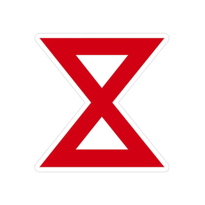 Tenth United States (U.S. Army) REVERSE PRINT Transparent Die-Cut STICKER 2 Inch Die-Cut Transparent - The Sticker Space