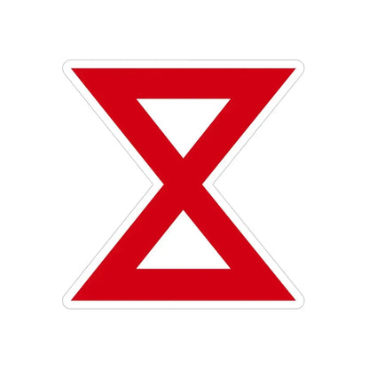 Tenth United States (U.S. Army) REVERSE PRINT Transparent Die-Cut STICKER 5 Inch Die-Cut Transparent - The Sticker Space