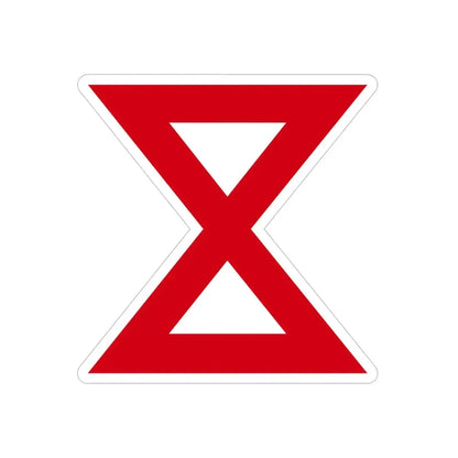 Tenth United States (U.S. Army) REVERSE PRINT Transparent Die-Cut STICKER 6 Inch Die-Cut Transparent - The Sticker Space