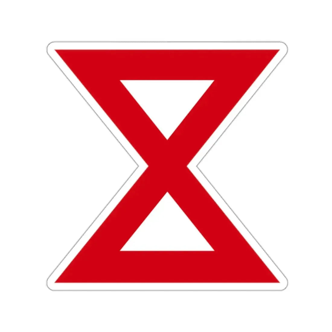 Tenth United States (U.S. Army) STICKER Vinyl Kiss-Cut Decal 2 Inch White - The Sticker Space