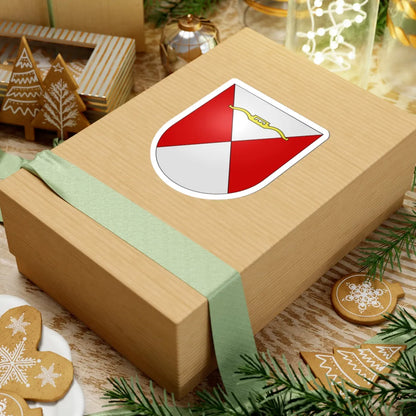 Tentlingen-coat of arms (Switzerland) (Coat of Arms) STICKER Vinyl Kiss-Cut Decal - The Sticker Space