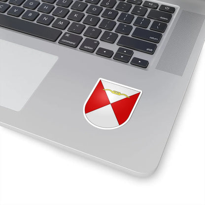 Tentlingen-coat of arms (Switzerland) (Coat of Arms) STICKER Vinyl Kiss-Cut Decal - The Sticker Space