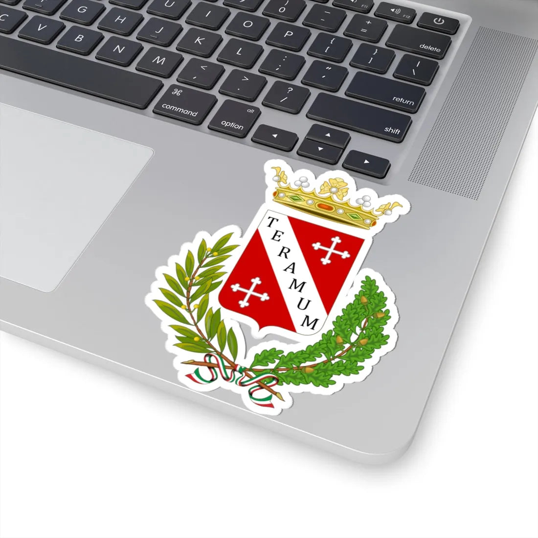 Teramo-Stemma (Italy) (Coat of Arms) STICKER Vinyl Kiss-Cut Decal - The Sticker Space