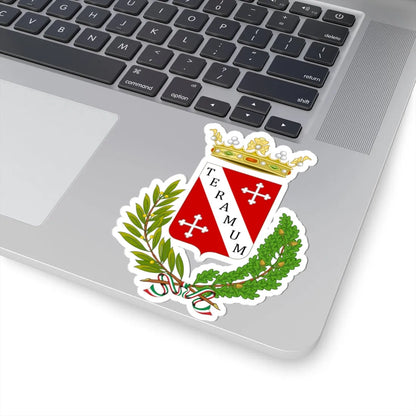 Teramo-Stemma (Italy) (Coat of Arms) STICKER Vinyl Kiss-Cut Decal - The Sticker Space