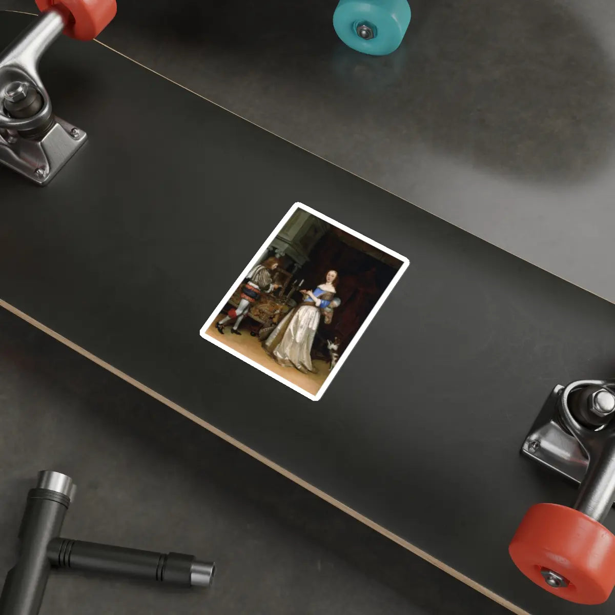 SKU:29269613977885064000 Sticker types:White Shape:Die-Cut Sizes:4" × 4"