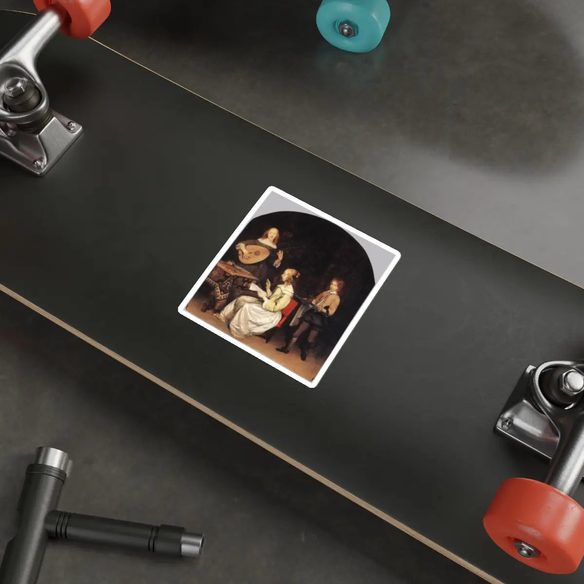 SKU:33808833548183679118 Sticker types:White Shape:Die-Cut Sizes:4" × 4"
