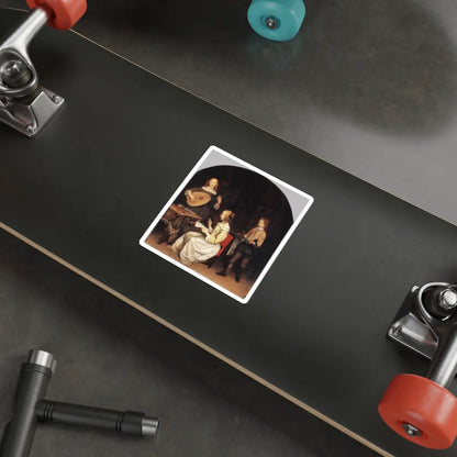 SKU:33808833548183679118 Sticker types:White Shape:Die-Cut Sizes:4" × 4"