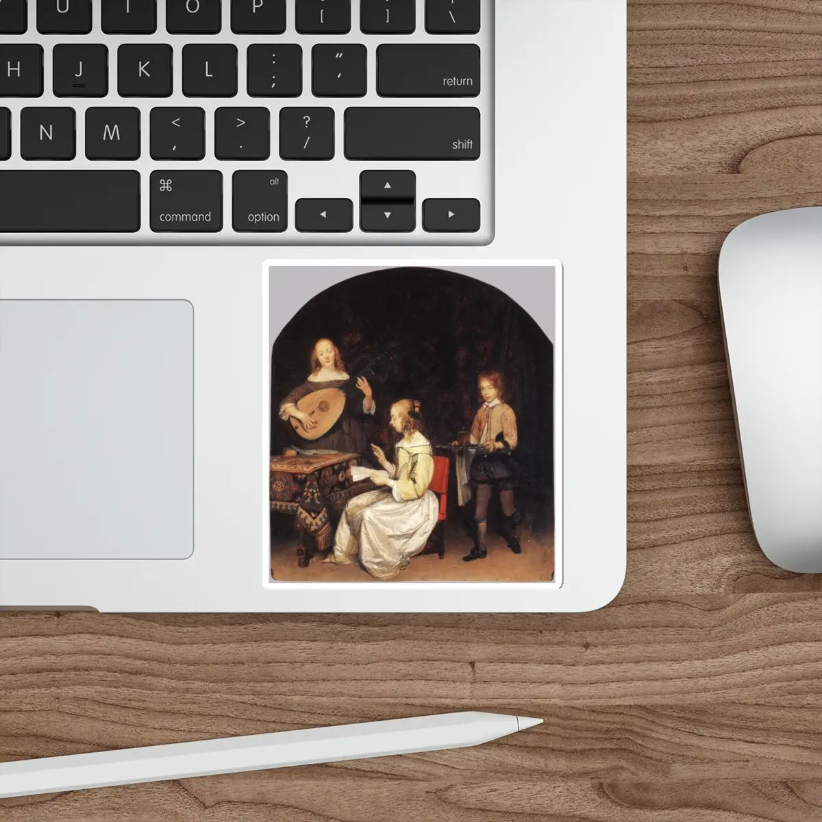 SKU:33808833548183679118 Sticker types:White Shape:Die-Cut Sizes:4" × 4"