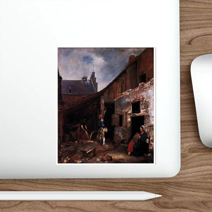 SKU:19611081957915328117 Sticker types:White Shape:Die-Cut Sizes:5" × 5"