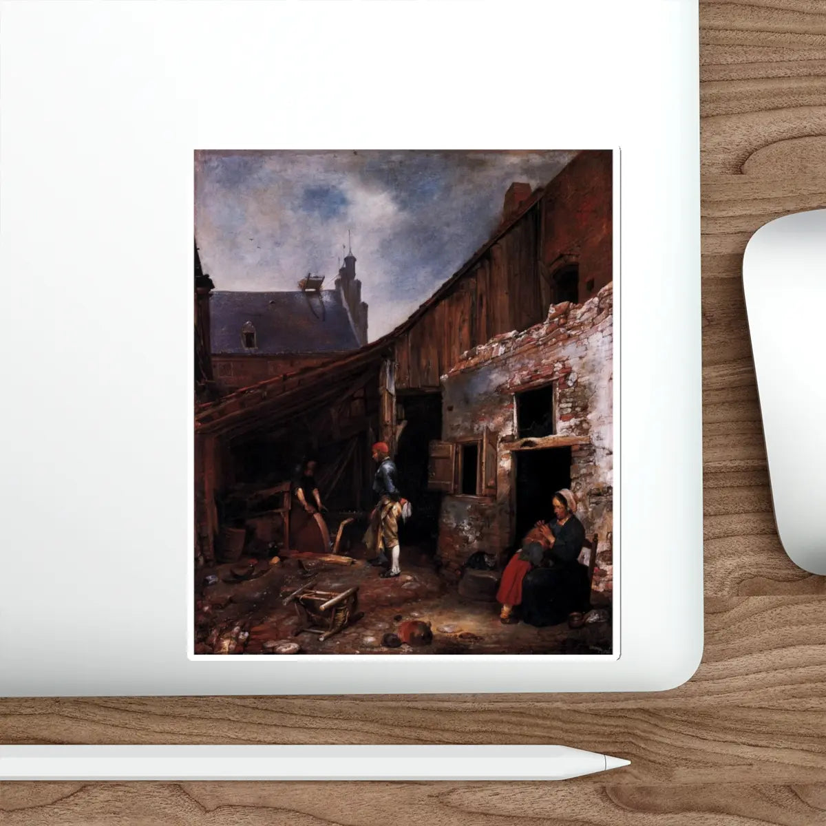 SKU:31732318391044537045 Sticker types:White Shape:Die-Cut Sizes:6" × 6"