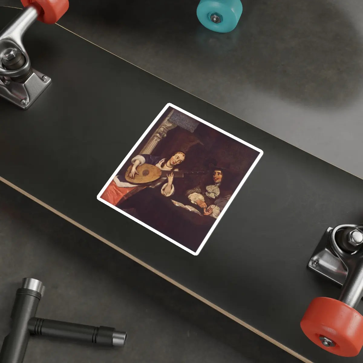 SKU:14134188561000544905 Sticker types:White Shape:Die-Cut Sizes:5" × 5"