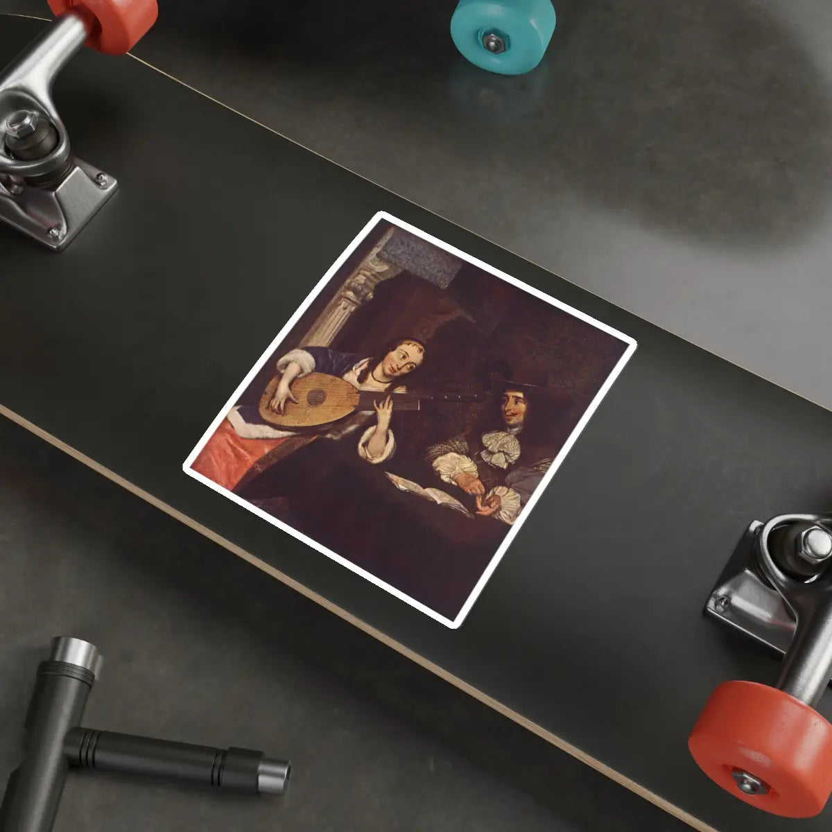 SKU:15719747467597528262 Sticker types:White Shape:Die-Cut Sizes:6" × 6"