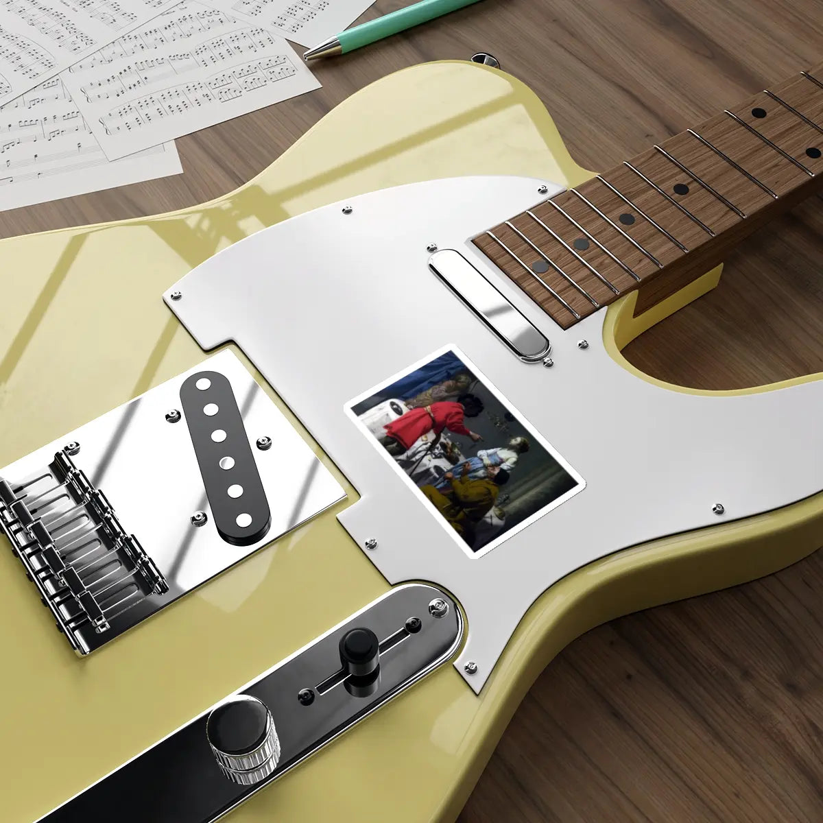 SKU:33024765966858396354 Sticker types:White Shape:Die-Cut Sizes:4" × 4"