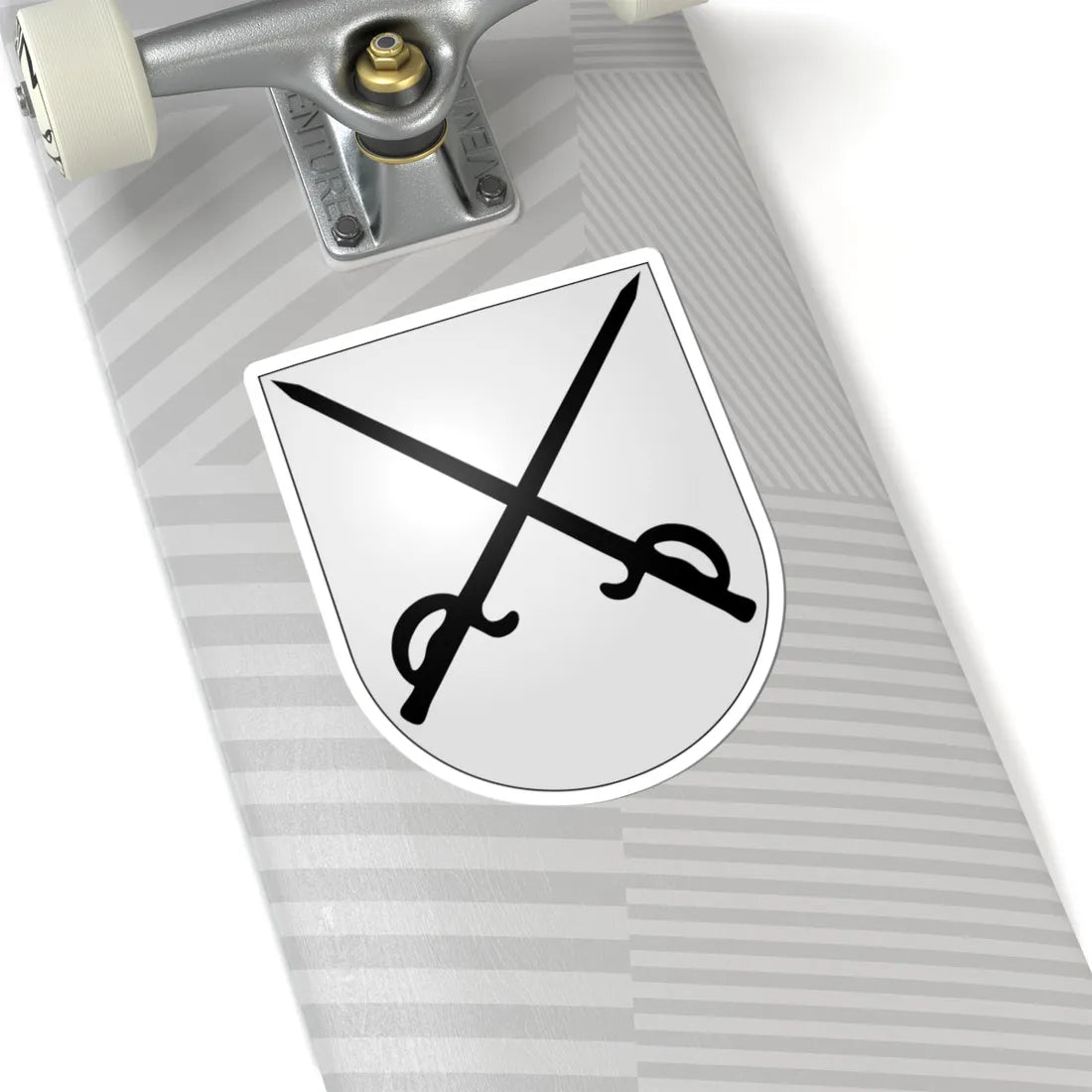 Termen-coat of arms (Switzerland) (Coat of Arms) STICKER Vinyl Kiss-Cut Decal - The Sticker Space