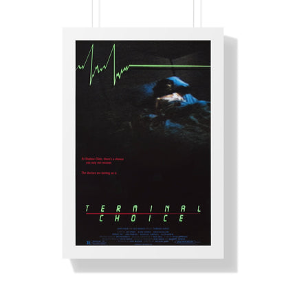 TERMINAL CHOICE (DEATHBED) 1985 - Framed Movie Poster-16″ x 24″-The Sticker Space