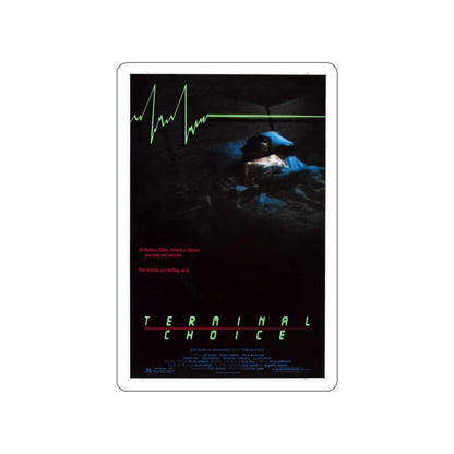 TERMINAL CHOICE (DEATHBED) 1985 Movie Poster STICKER Vinyl Die-Cut Decal 6 Inch - The Sticker Space