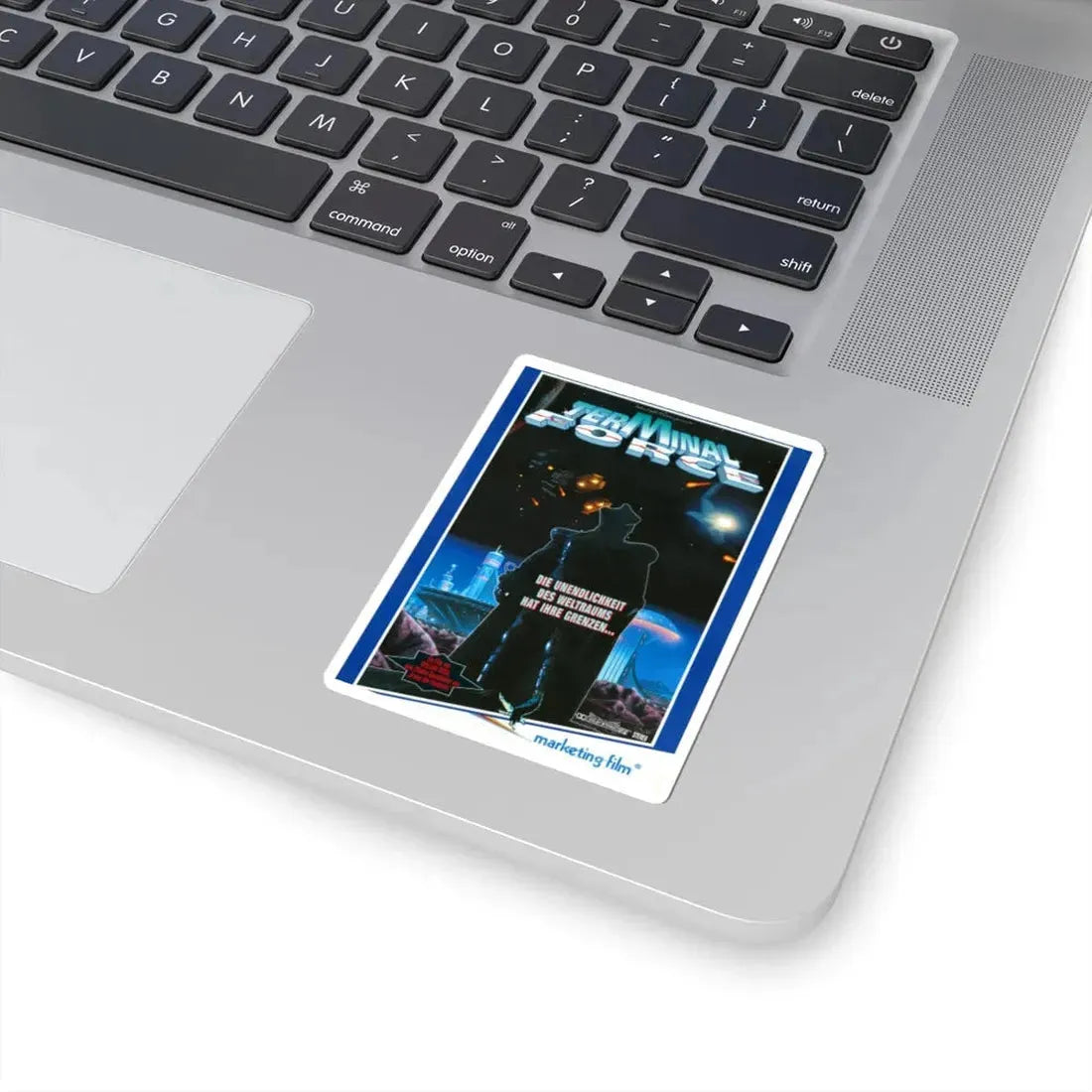 TERMINAL FORCE (GALAXIS) 1995 Movie Poster - STICKER Vinyl Kiss-Cut Decal - The Sticker Space