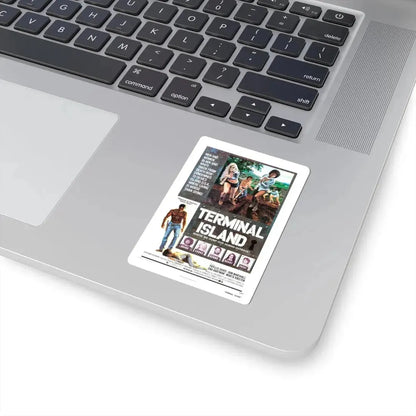 TERMINAL ISLAND 1973 Movie Poster - STICKER Vinyl Kiss-Cut Decal - The Sticker Space