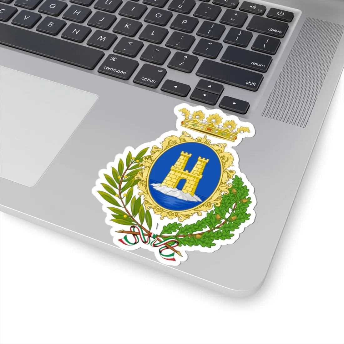 Termoli-Stemma (Italy) (Coat of Arms) STICKER Vinyl Kiss-Cut Decal - The Sticker Space
