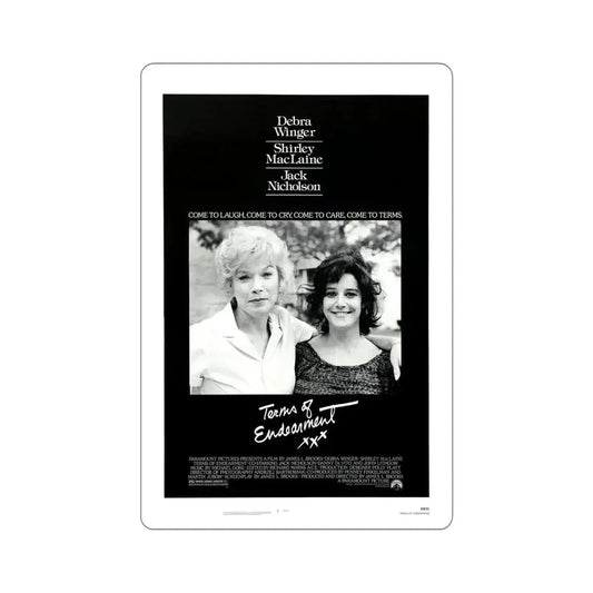 Terms of Endearment 1983 Movie Poster STICKER Vinyl Die-Cut Decal 6 Inch - The Sticker Space