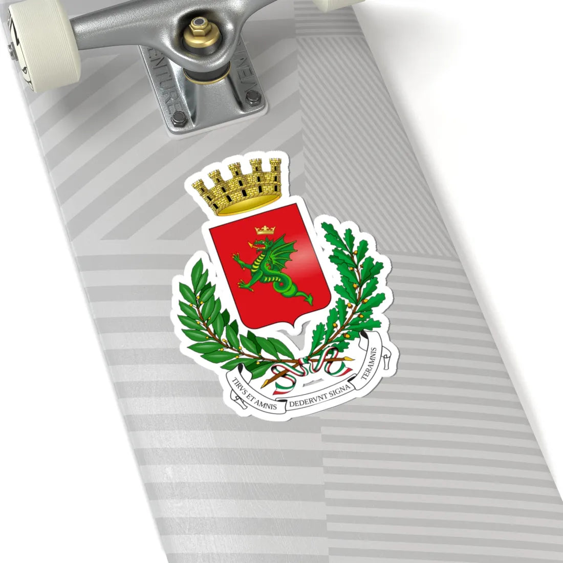 Terni-Stemma (Italy) (Coat of Arms) STICKER Vinyl Kiss-Cut Decal - The Sticker Space