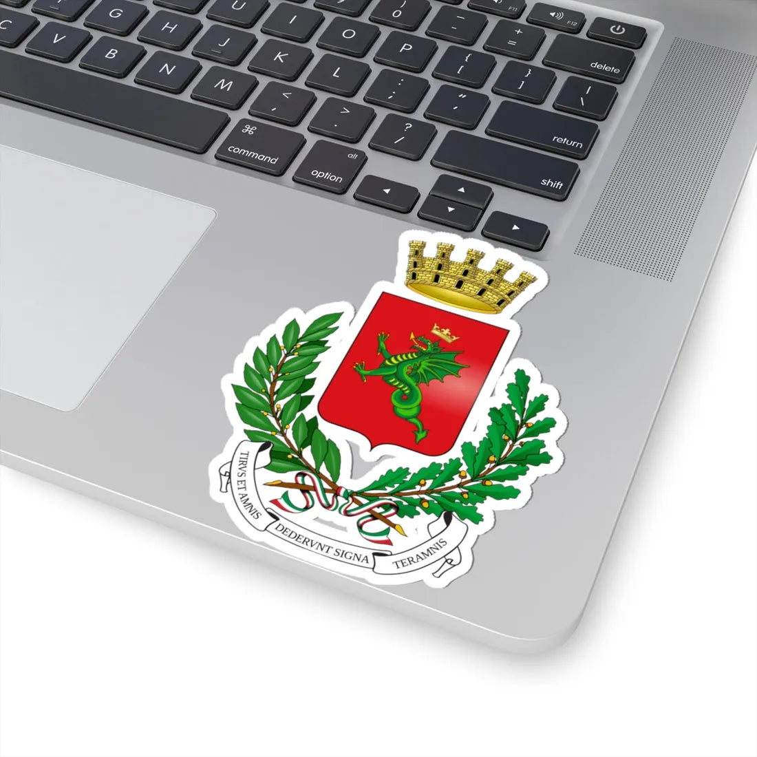 Terni-Stemma (Italy) (Coat of Arms) STICKER Vinyl Kiss-Cut Decal - The Sticker Space