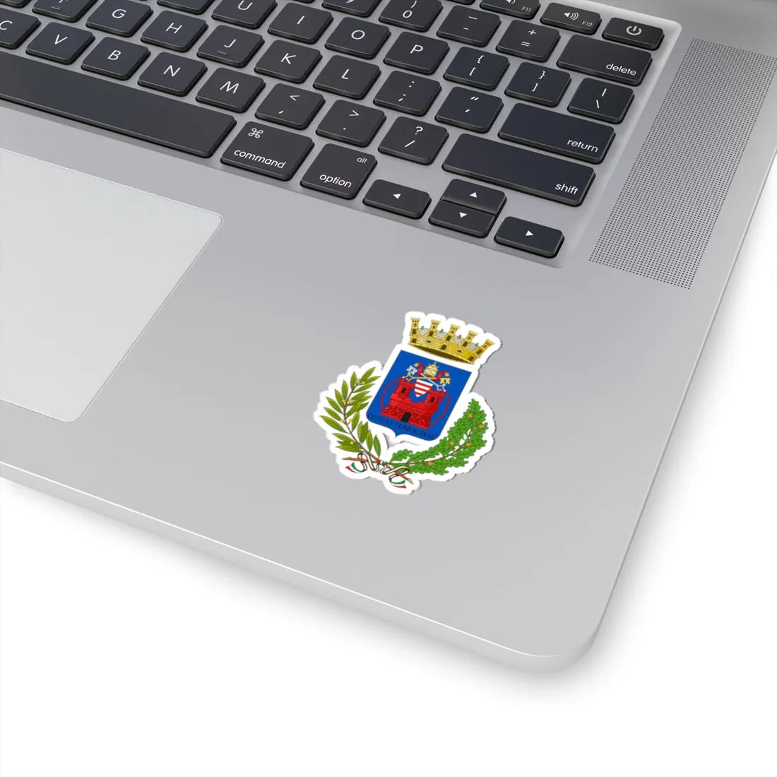 Terracina-Stemma (Italy) (Coat of Arms) STICKER Vinyl Kiss-Cut Decal - The Sticker Space