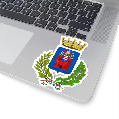 Terracina-Stemma (Italy) (Coat of Arms) STICKER Vinyl Kiss-Cut Decal - The Sticker Space
