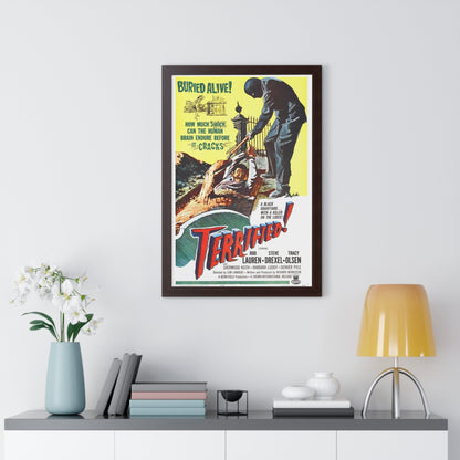 TERRIFIED 1962 - Framed Movie Poster-The Sticker Space