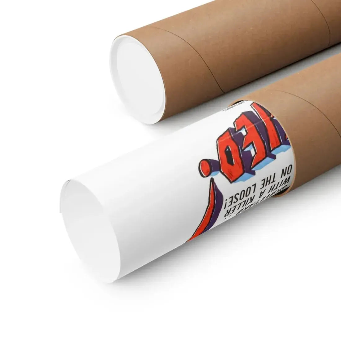 TERRIFIED 1962 - Paper Movie Poster - The Sticker Space