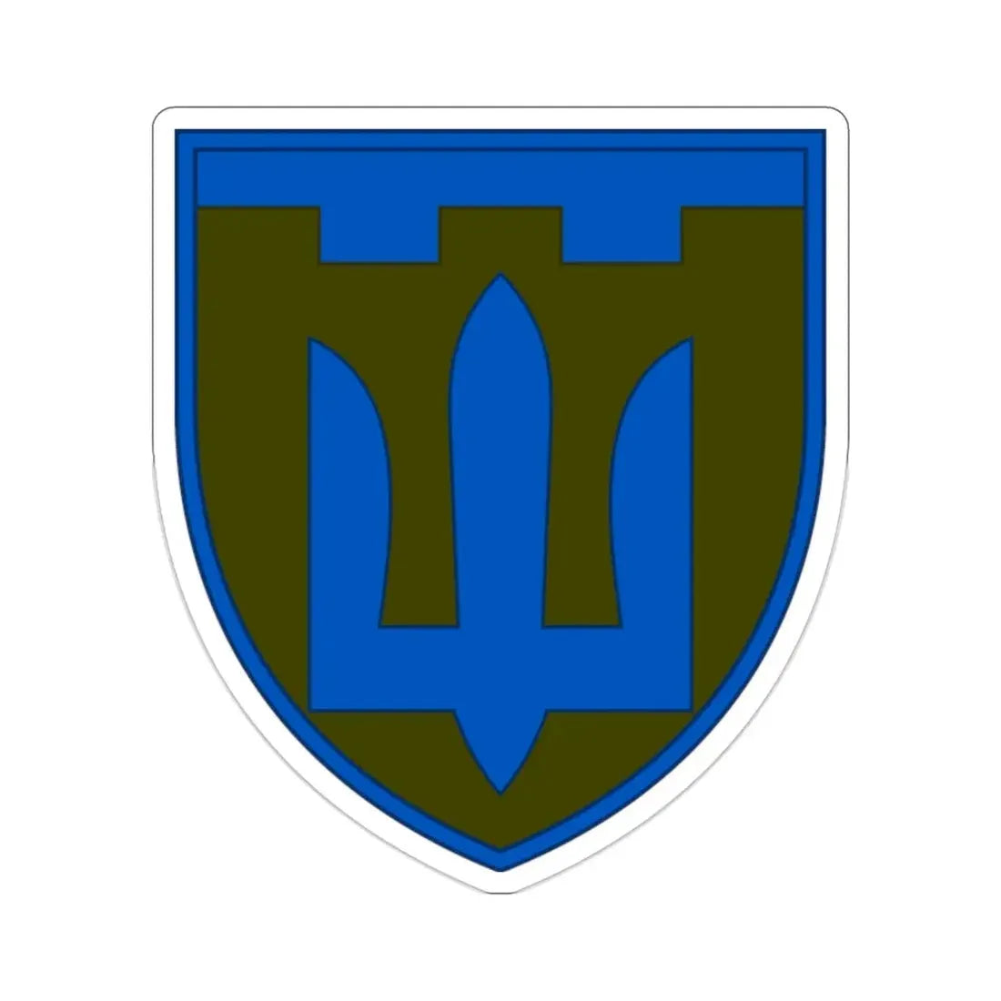 Territorial Defence Froces (Ukraine) STICKER Vinyl Die-Cut Decal 2 Inch - The Sticker Space