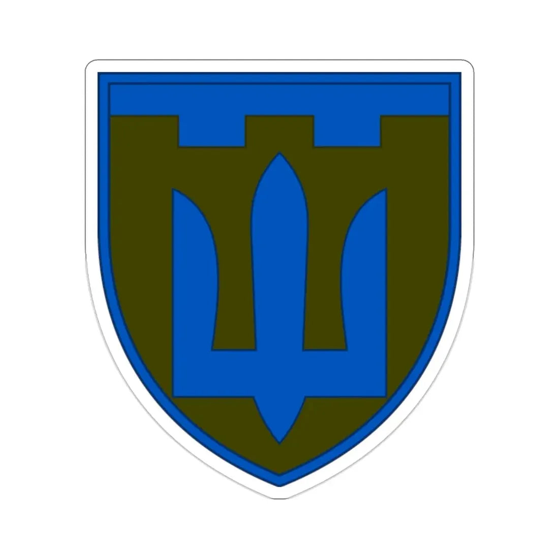 Territorial Defence Froces (Ukraine) STICKER Vinyl Die-Cut Decal 2 Inch - The Sticker Space