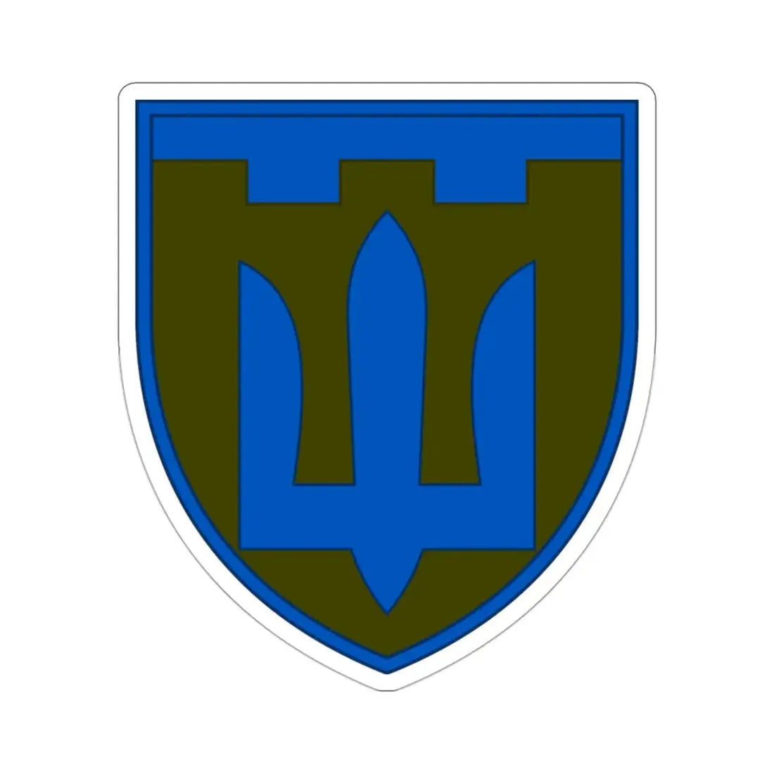 Territorial Defence Froces (Ukraine) STICKER Vinyl Die-Cut Decal 3 Inch - The Sticker Space