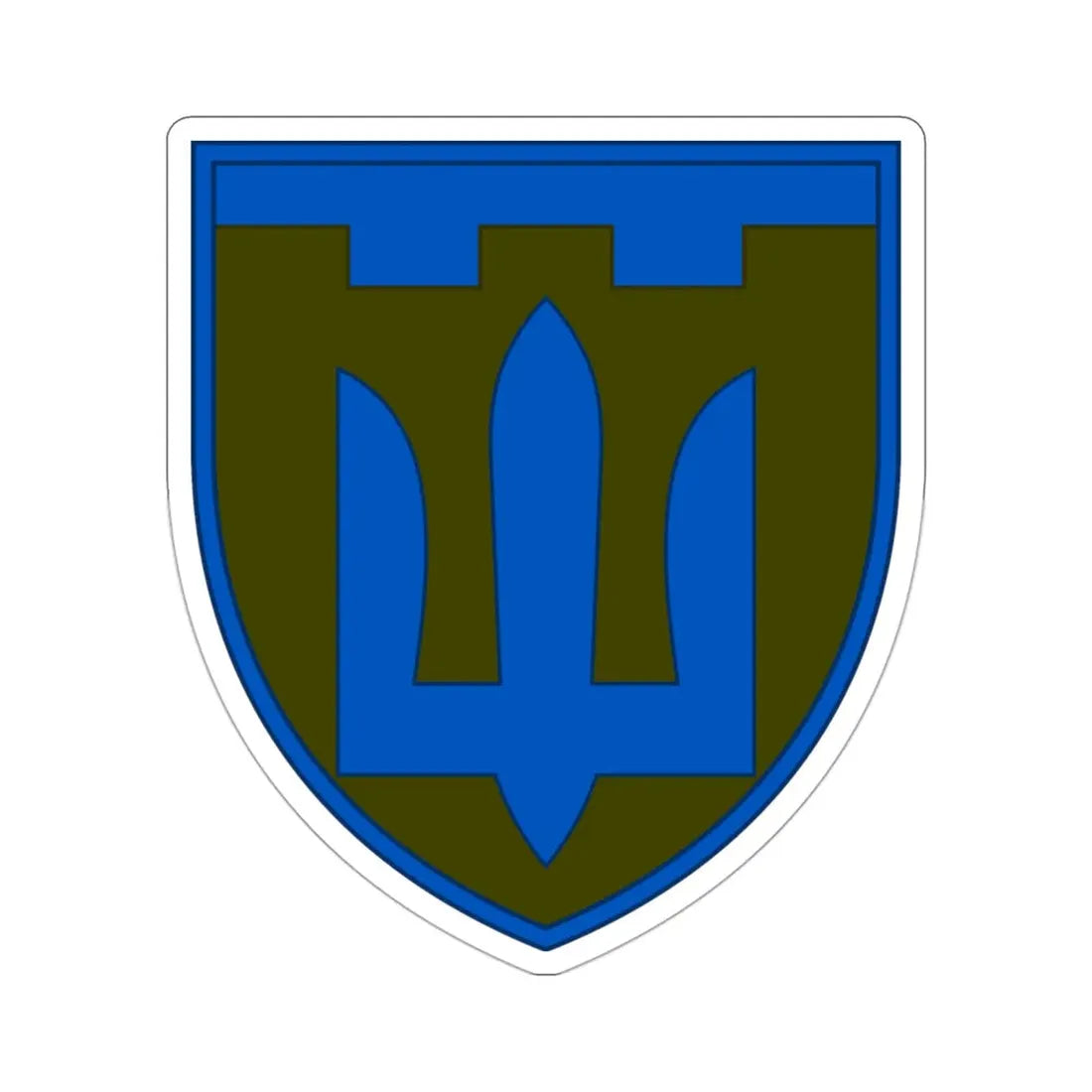 Territorial Defence Froces (Ukraine) STICKER Vinyl Die-Cut Decal 3 Inch - The Sticker Space