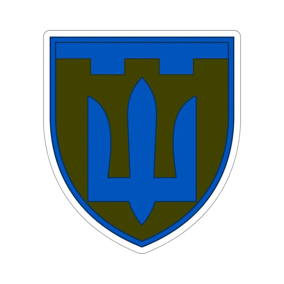 Territorial Defence Froces (Ukraine) STICKER Vinyl Die-Cut Decal 6 Inch - The Sticker Space