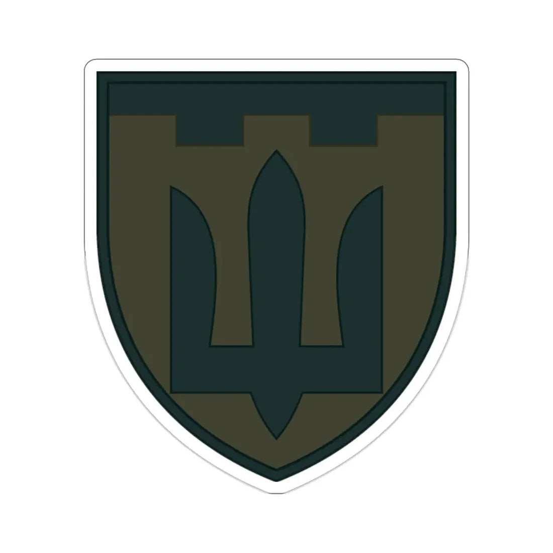 Territorial Defence Froces v2 (Ukraine) STICKER Vinyl Die-Cut Decal 2 Inch - The Sticker Space