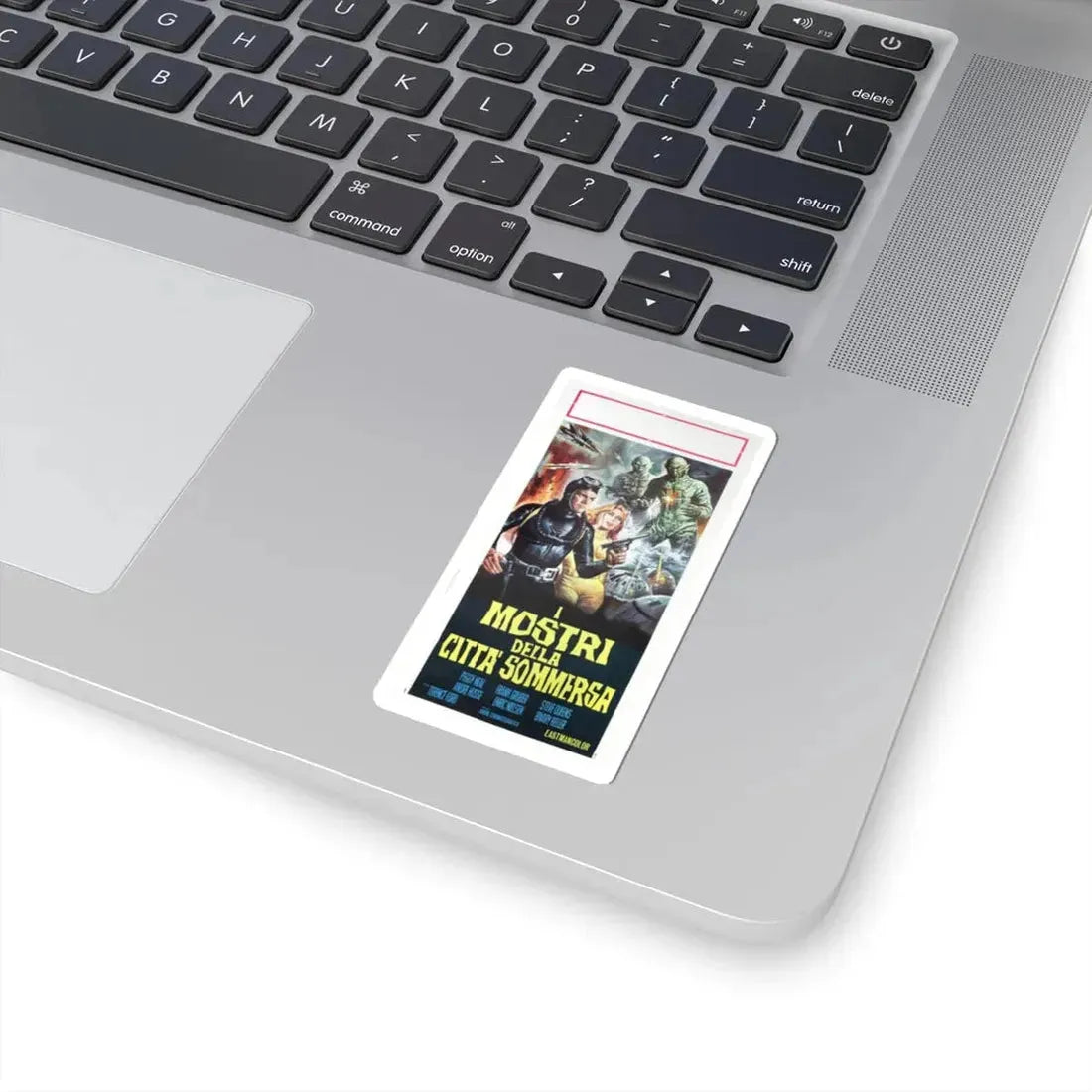 TERROR BENEATH THE SEA (ITALIAN) 1966 Movie Poster - STICKER Vinyl Kiss-Cut Decal - The Sticker Space